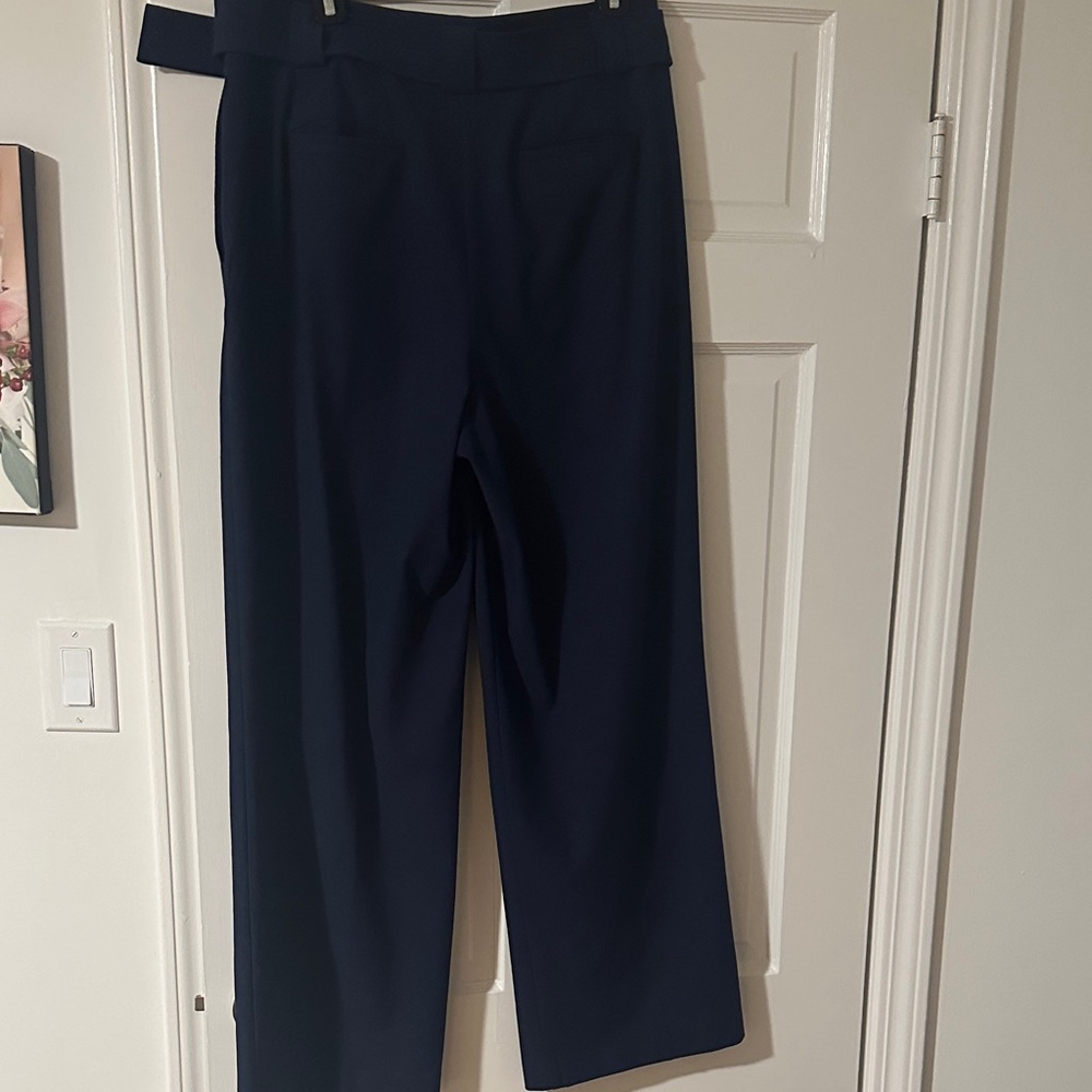 Ann Taylor Navy Wide Leg Pants - Picture 3 of 3